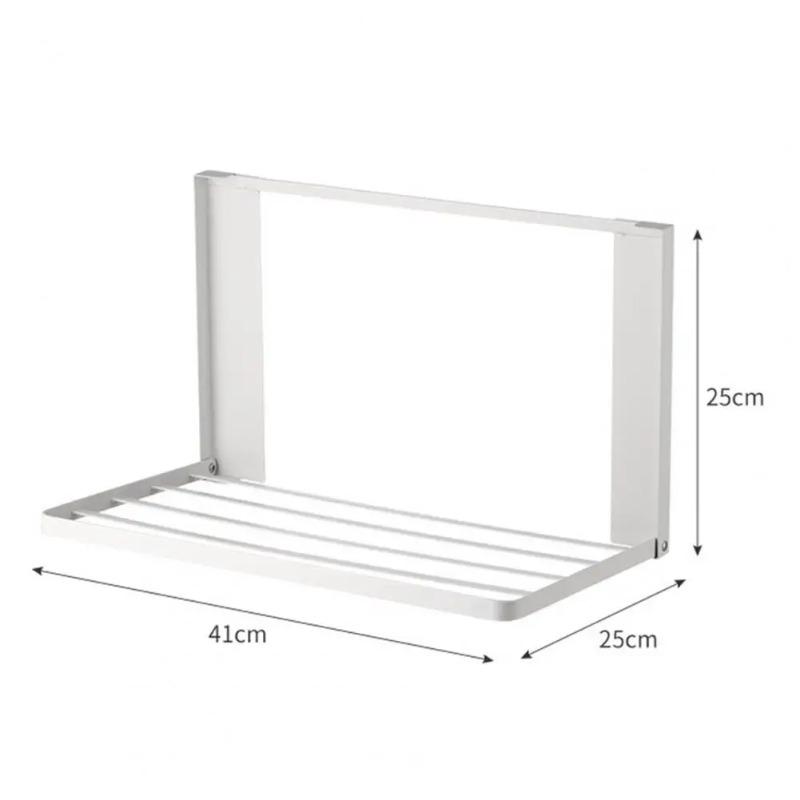 Magnetic Attraction Storage Rack Japanese-style Folding Clothes Towels Hangers and Storage Rack for Home Use Saving Space