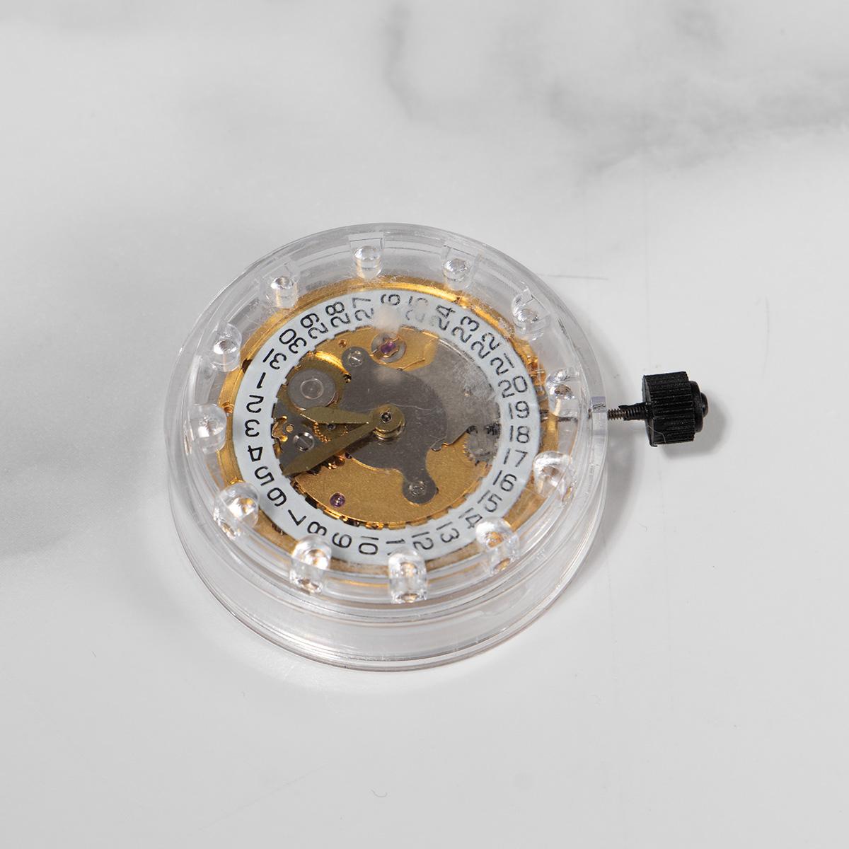 

China Made ETA 2824 Movement At 3 O clock Replacement Mechanical Automatic Movement Date Display Watch Repair Tool золотий
