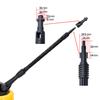 Patio Floor Brush Long Handle High Speed Pressure Washer Rotary Brush Dirt Removal Cleaning Brush Patio Cleaner Head for Karcher