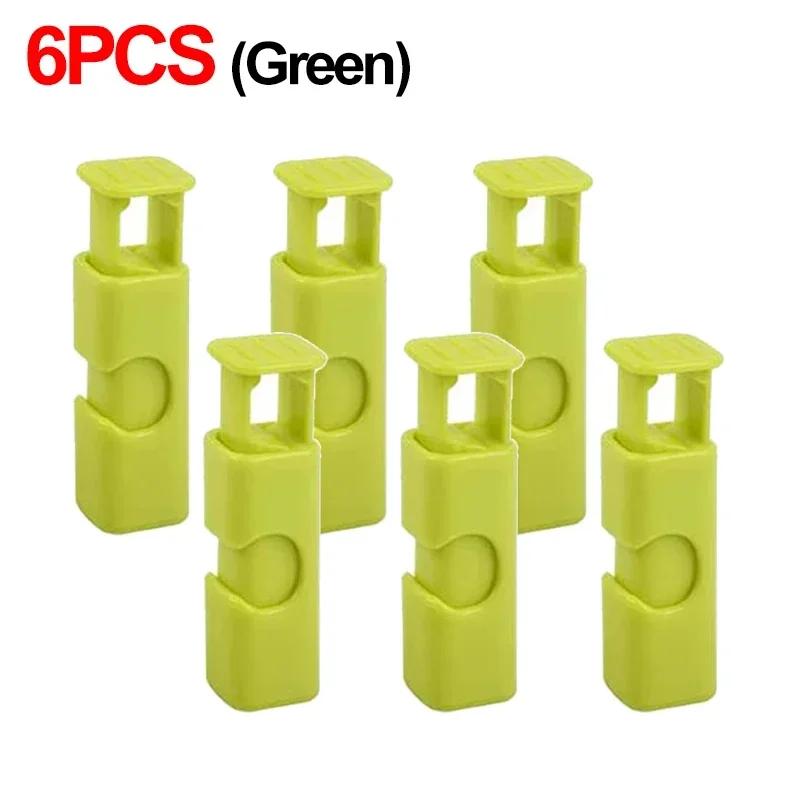 Food Sealing Bag Clip Reusable Fresh Food Storage Tools Plastic Sealer Clamp Snack Bread Seal Bag Home Kitchen Storage Clips