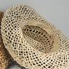 Elegant Openwork Straw Victorian Hat With Adjustable Tie For Women Outdoor Beach Vacation Gardening Activities