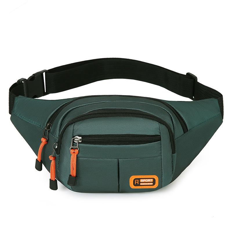 Unisex Multifunctional Waterproof Waist Bag: Large Capacity for Outdoor, Business, Money, and Phone.