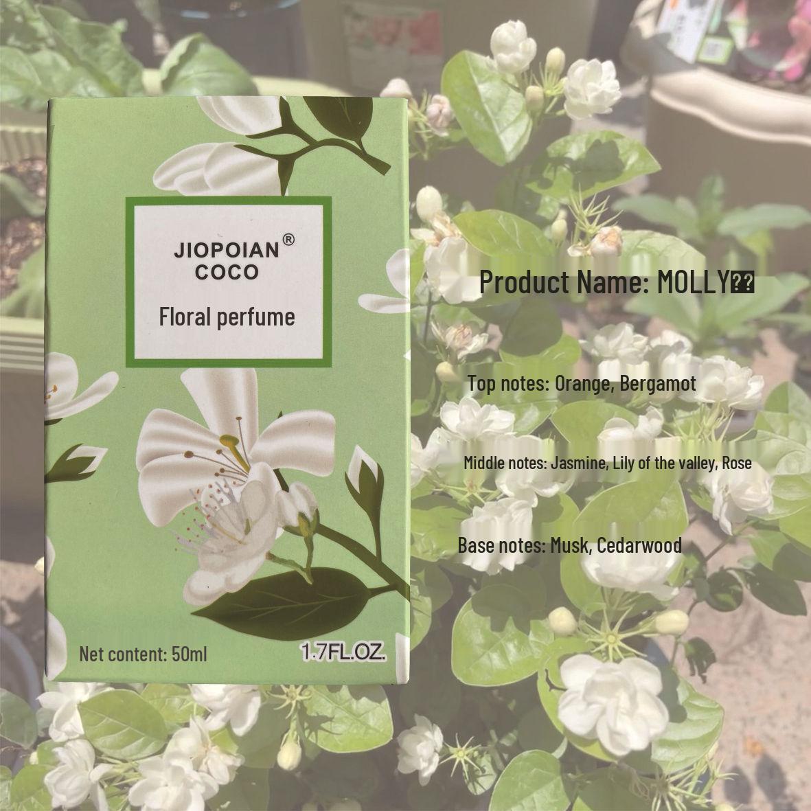 COCOSHILIYA Гардения Жасмин и Роза Туалетная вода - Свежий, Стойкий Женский Парфюм