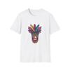 Colorful Tribal Mask Unisex Softstyle T-Shirt, Festival Wear, Gift for [...]