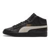 Puma Smash V2 Mid Black White Unisex Sneakers Gold 366924-11