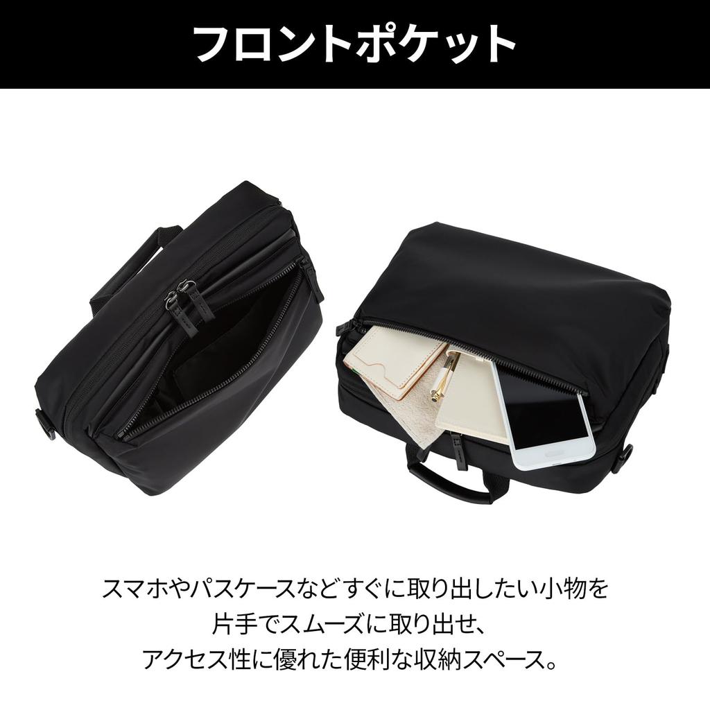 Metrex Shoulder 19115 Gray [Ace Gene] Bag, 6L, Horizontal, Lightweight, Casual,