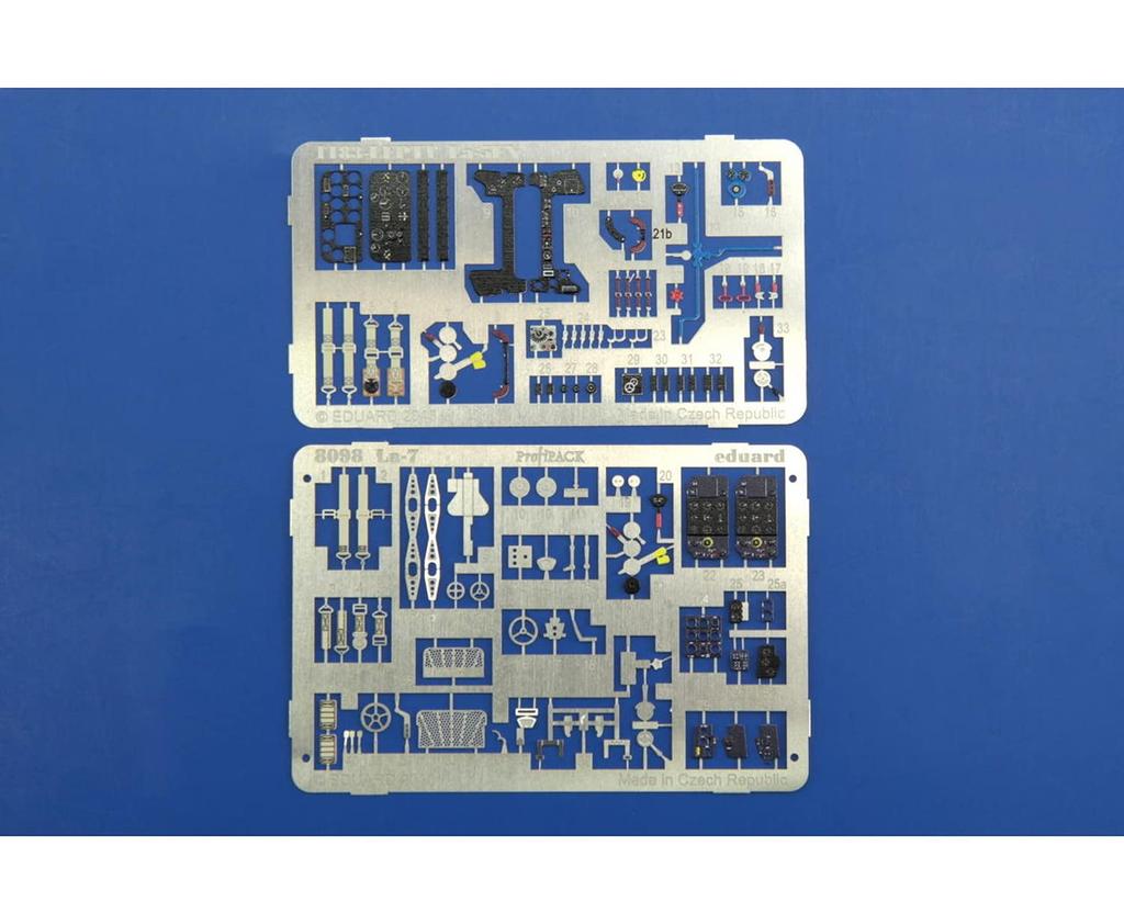 Eduard 1/48 Scale Plastic Model Kit: LA-5 Plavini and LA-7 Doma (Set of 2)