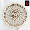 New Wooden Wall Sign Flower of Life Shape Laser Cut Wood Wall Decor Coasters Craft Making Sacred Geometry Meditation Ornament