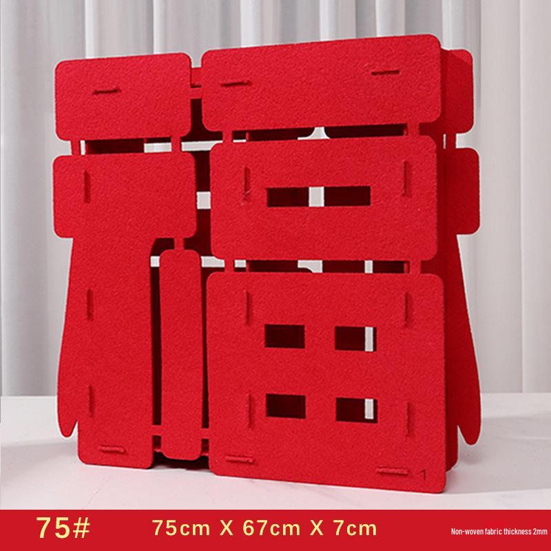 2026 Year of the Horse Spring Festival 3D 'Fu' Ornament for Housewarming & Living Room Decoration