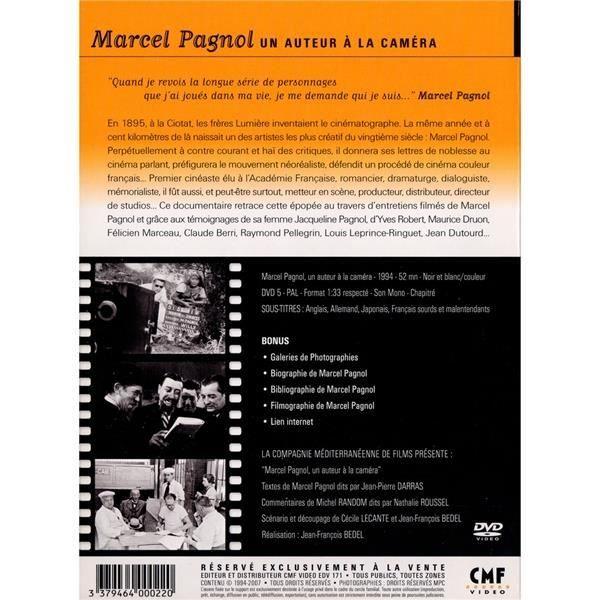 Marcel Pagnol : Un Auteur À La Caméra