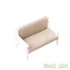 1/12 Dollhouse Miniature Furniture Leather Sofa Single/Double Chair Model Doll Home Living Room Decor Accessor Children Toy Gift