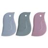 Flexible Silicone Scrapers With Penguins Designs Kitchen Baking Utensil Dishwasher Safe Dirt and Grease Cleaning Tool