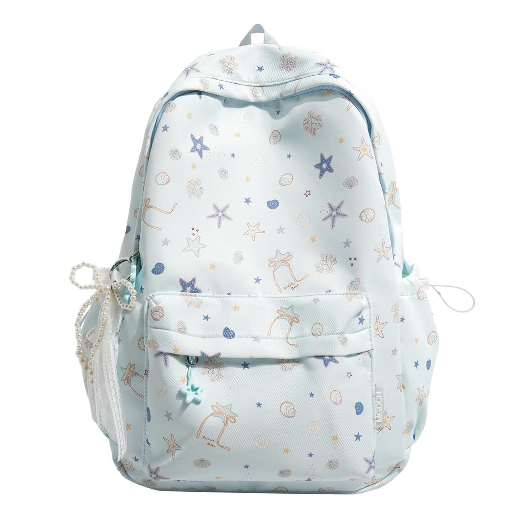 Schoolbag Cartoon Cute Casual Bag Backpack Women's Outdoor Large Capacity Large Capacity School Bag Fashion Versatile Star Backpack