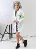 Children's Mad Scientist Halloween Costume - White Coat Role-Playing Set