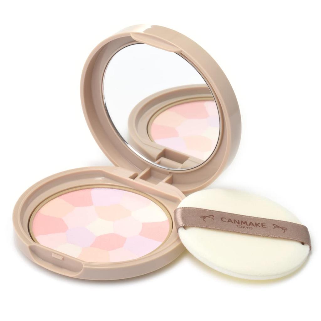 CANMAKE Marshmallow Finish Powder 02 Sakurature Face Powder Translucent ~Abloom~ (Leather-like Container) 4.0g