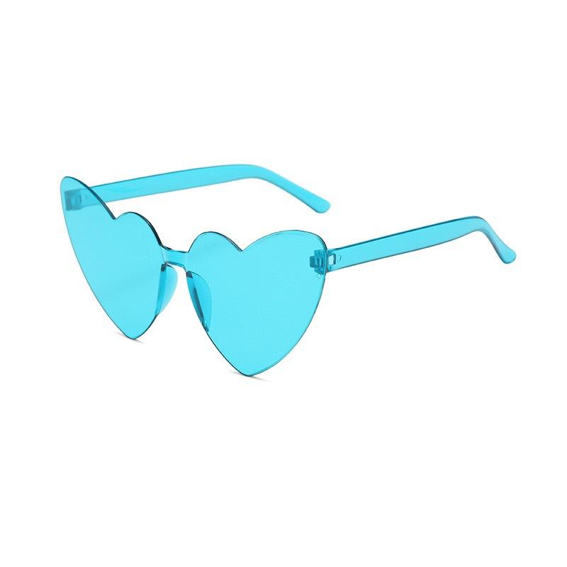 

Irregular Jelly Rimless Heart Sunglasses, Peach Heart Sunglasses, Love Glasses озеро синий