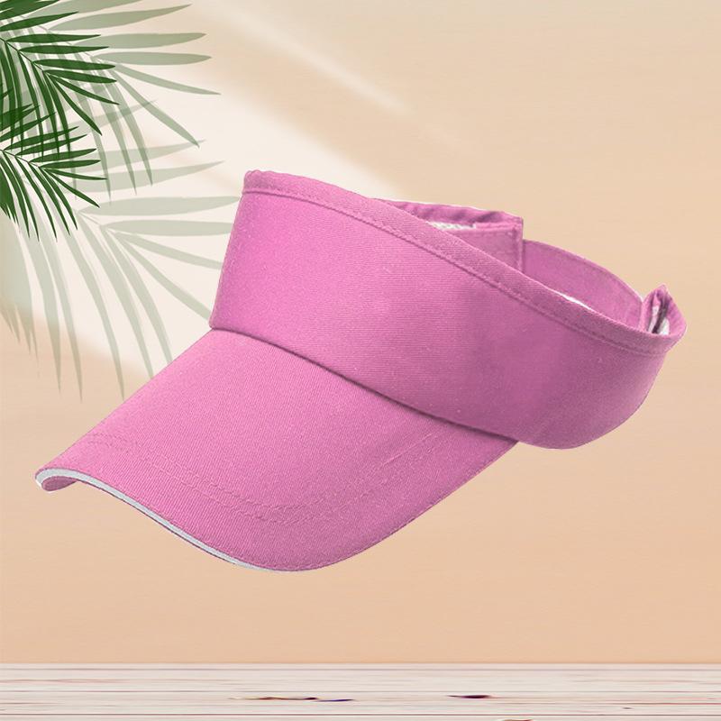 Outdoor sun hat empty top hat sun hat embroidered spring and summer sun protection hat