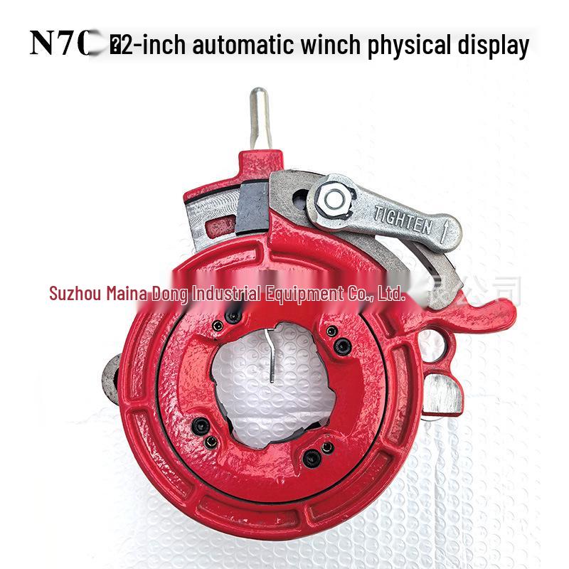 Japan REX CN50A/100A Electric Pipe Threader Kit with Manual & Automatic Winch Thread Plate