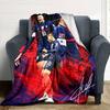 Star Player Kylian Mbappé Blanket Soft Warm Cozy Great for Livingroom Chair Bedding Four Seasons Multipurpose Stylish Decor
