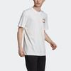 Adidas Originals Spectrum Tee Round Neck Casual Sports Letter Short Sleeve Men Tops White EI6215