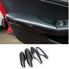 For Honda Civic 11th Gen  Car Door Armrest Panel Cover Trim Door Handle Bowl Frame Cover Trim ABS Carbon Fiber Car Styling