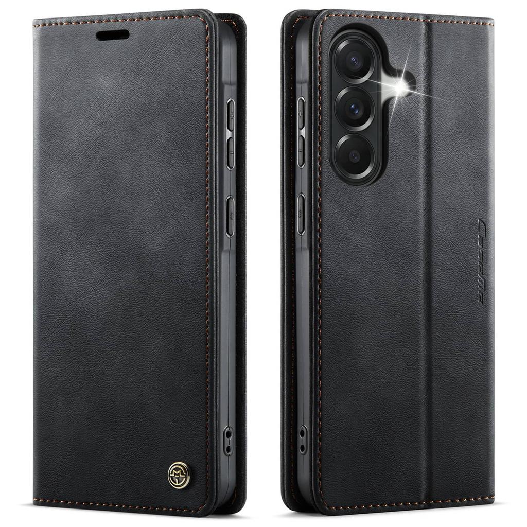 Per Samsung Galaxy A37 A57 Custodia Portafoglio di Lusso Pelle Retro Blocco RFID Porta Carte Copertura Magnetica a Libro Cavalletto Antiurto