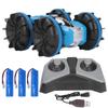 2.4G Amphibious Stunt RC Car Remote Control Off Road Toy Amphibious Stunt Vehicle for 6+Boy 3Pcs Battery