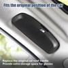 -Auto Sonnenbrillenhalter Brillenetui Aufbewahrungsbox Dachgriff Modifikation Für BMW 5er Serie X3 X5 F10 F48 F30 G01 G20 G05 G60 G30