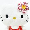 Sanrio Hello Kitty Mascot Kaohana Red