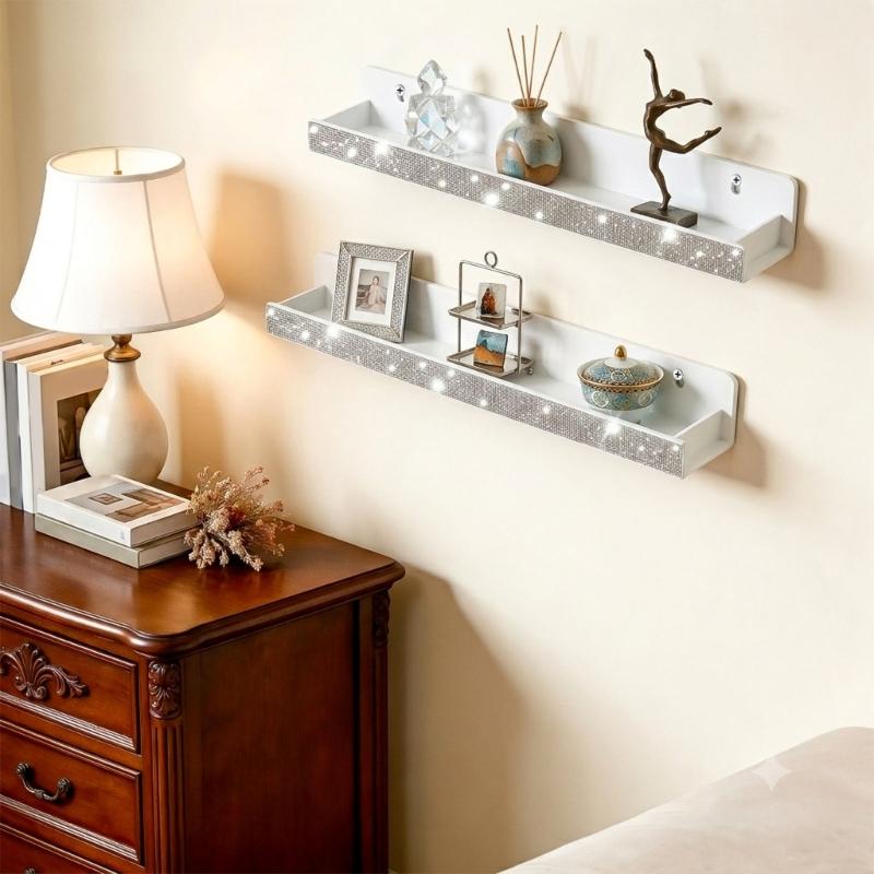 4 Pieces Clear Acrylic Nail Paint Rack 15 Inch Storage Box For Makeup And Display Use Essential Oil Holder