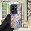 Phone Case: 2D Flat Samsung Galaxy A34 A35 M05 M06 S20 S22 S21 FE Plus 5G Protective Case, Couple Style, Flowing Cloud Bun, Christmas and Halloween Gi