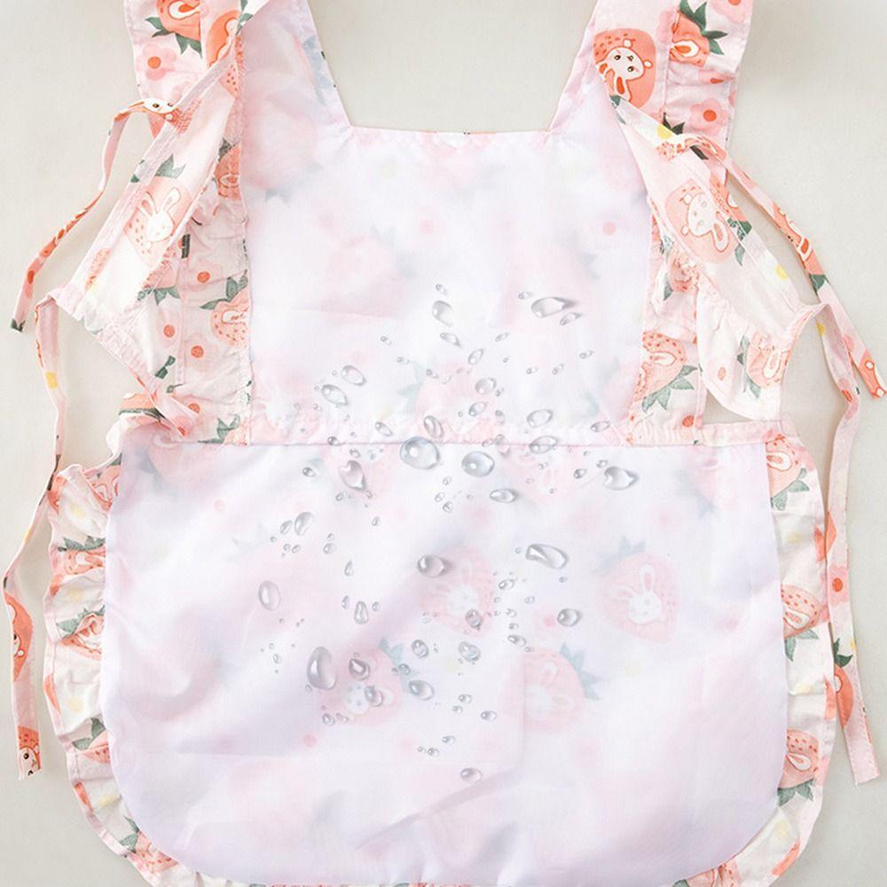 Waterproof Baby Feeding Bib Anti-dirty Saliva Towel Burp Apron Cute Sleeveless Bibs  Summer