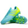 Professional Men Ankle Football Boots Outdoor Grass Cleats Unisex Soccer Shoes Long Spikes Tf Football Shoes Chuteira Society