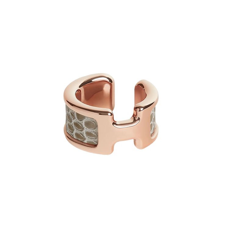 

Hermes Olympe Small Ear Clips Unisex Accessories H010708CD17 Rose Gold,F