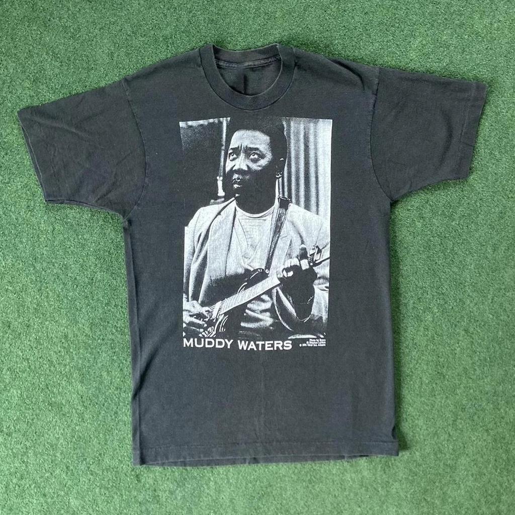 Maglietta Vintage Muddy Waters 1991 Unisex Concerto S alla 4XL Ristampa