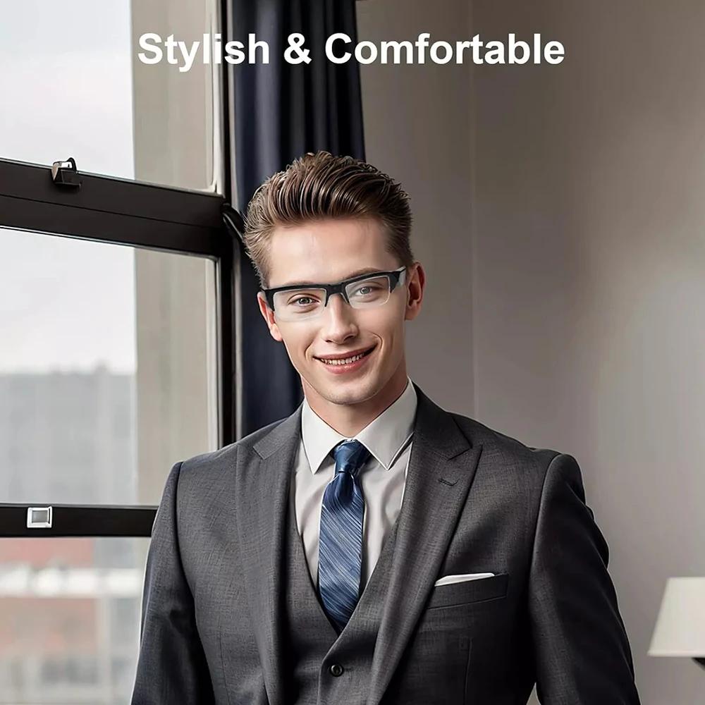 1080P HD Camera Glasses Cycling Glasses Wearable Sports Surveillance Camcorder 120° Wide Angle Outdoor Cycling Sports DVR Video Recorder Glasses