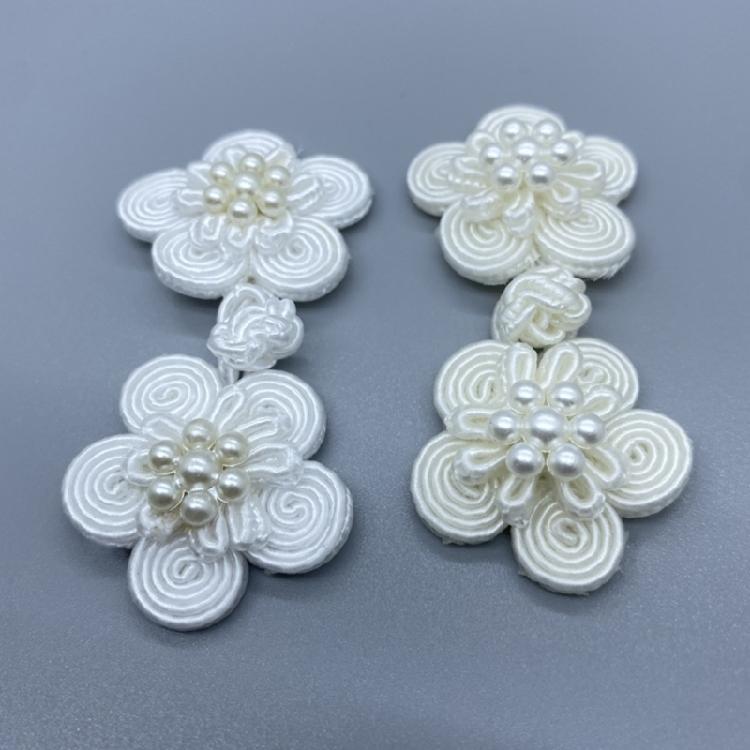 Chinese Knot Flower Buckle Closure Buttons for Dance National Dress Cheongsam