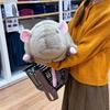 Cute Rat Backpack Plush Toy Grey Brown Mouse Bag Plush Doll Soft Stuffed Animal Toy Birthday Gift Xmas Gift