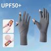 Yousheng Sun Protection Gloves, Ultra Thin Full Finger Driving Gloves, Anti-Slip Palm, Ice Silk UV Protection Gloves for Women Cycling Hiking