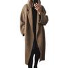 2026 Winter European and American Women's Multi-Color and Multi-Size Long Woolen Trench Coat Jacket