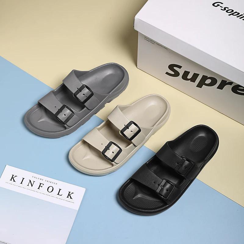 Men's Comfortable Slipper Man Luxury  House Slippers Man Summer Shoes Men Original Living Room Slippers Mens Sandals Slipers
