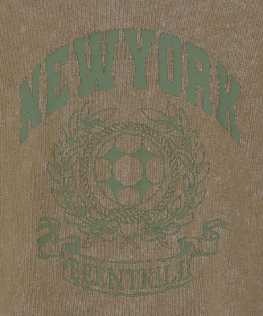 BEENTRILL Bny Pigment T-Shirt (Khaki)
