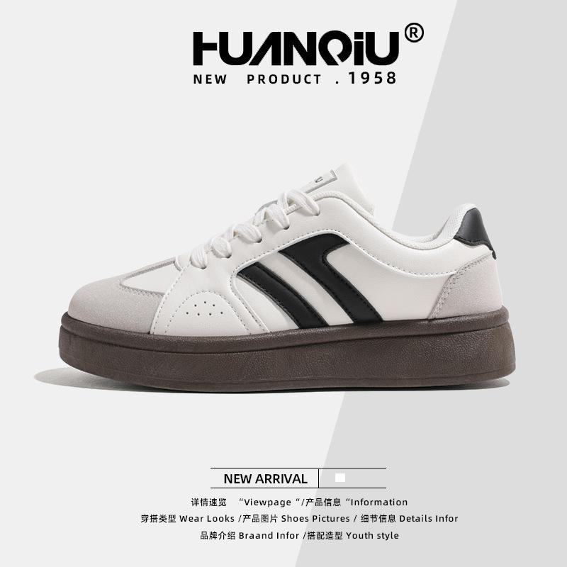 

Global thick-soled versatile retro sports board shoes for women KMXAX8076 summer new breathable trend casual shoes for women 35