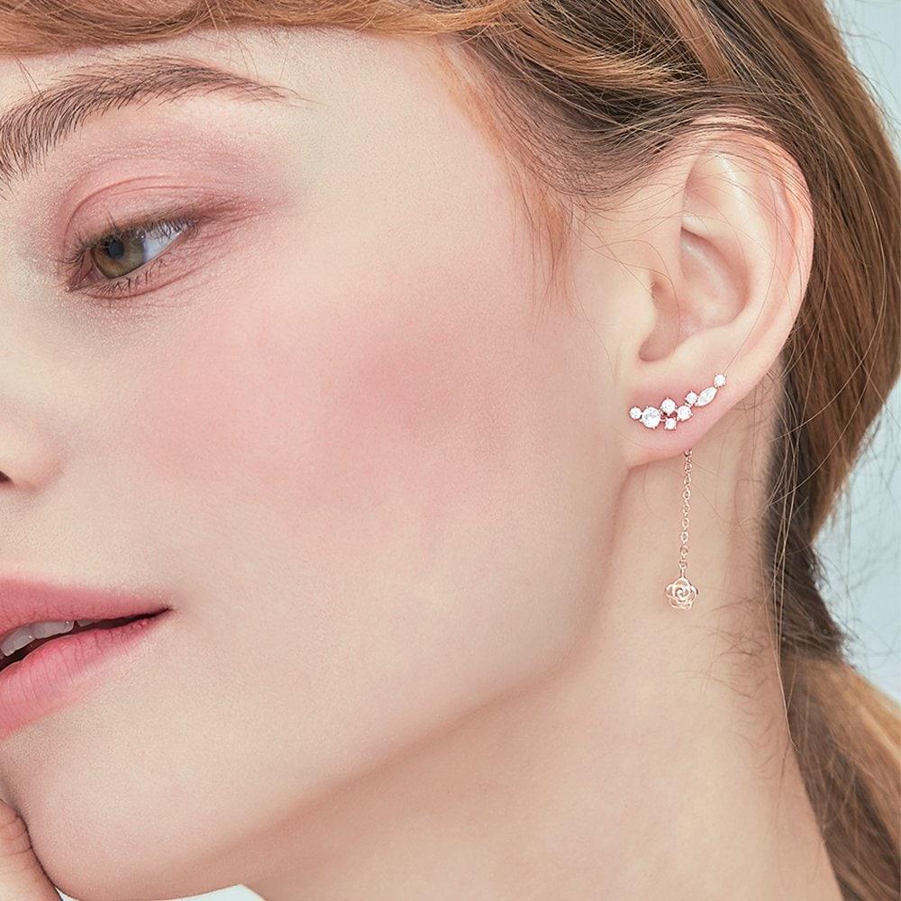 [Rosemont] Silver Earrings Rc0015