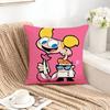 DDexters LLaboratoryDL Pillow Case Square DoubleSided Sofa Cushion Cover Bedroom Bedside Pillow