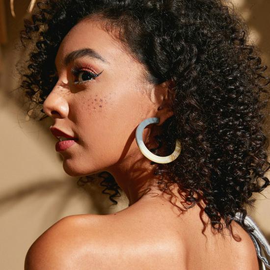 Chic & Trendy Large C-Shaped Earrings: Elegant Street Style for Women