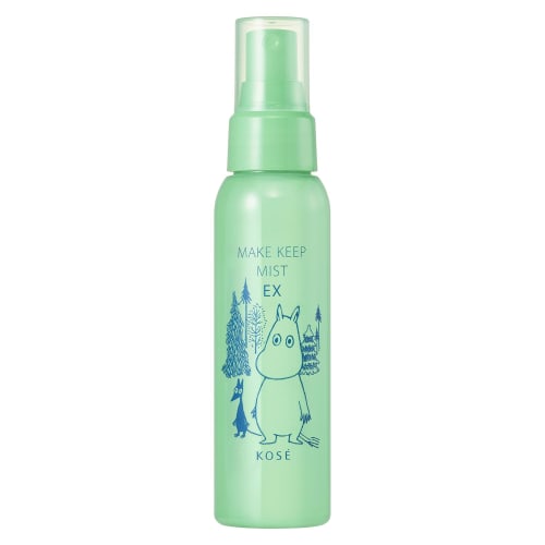 

[ Предварительный выпуск] Make Keep Mist EX Moomin Collaboration 85 мл Лесной аромат для купания предотвращает исчезновение макияжа Мягкий спрей, устойчивый к поту и кожному салу Mois