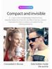 YX01 Mini Wireless Bluetooth Earphones with Charging Case - Single In-Ear Design, Stereo Sound.