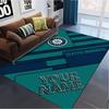 Name Custom Seattle Mariners Carpet Rug for Living Room Bedroom Home Sofa Decoration,Kids Play Non-slip Floor Mat