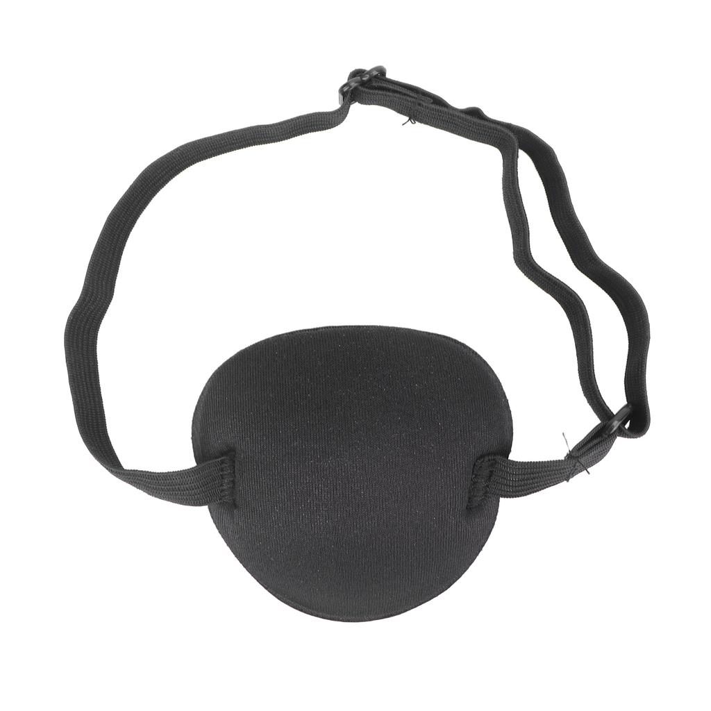 10pcs Eye Patch Adjustable Soft Elastic Strabismus Amblyopia Eye Patch for Children Adult Black